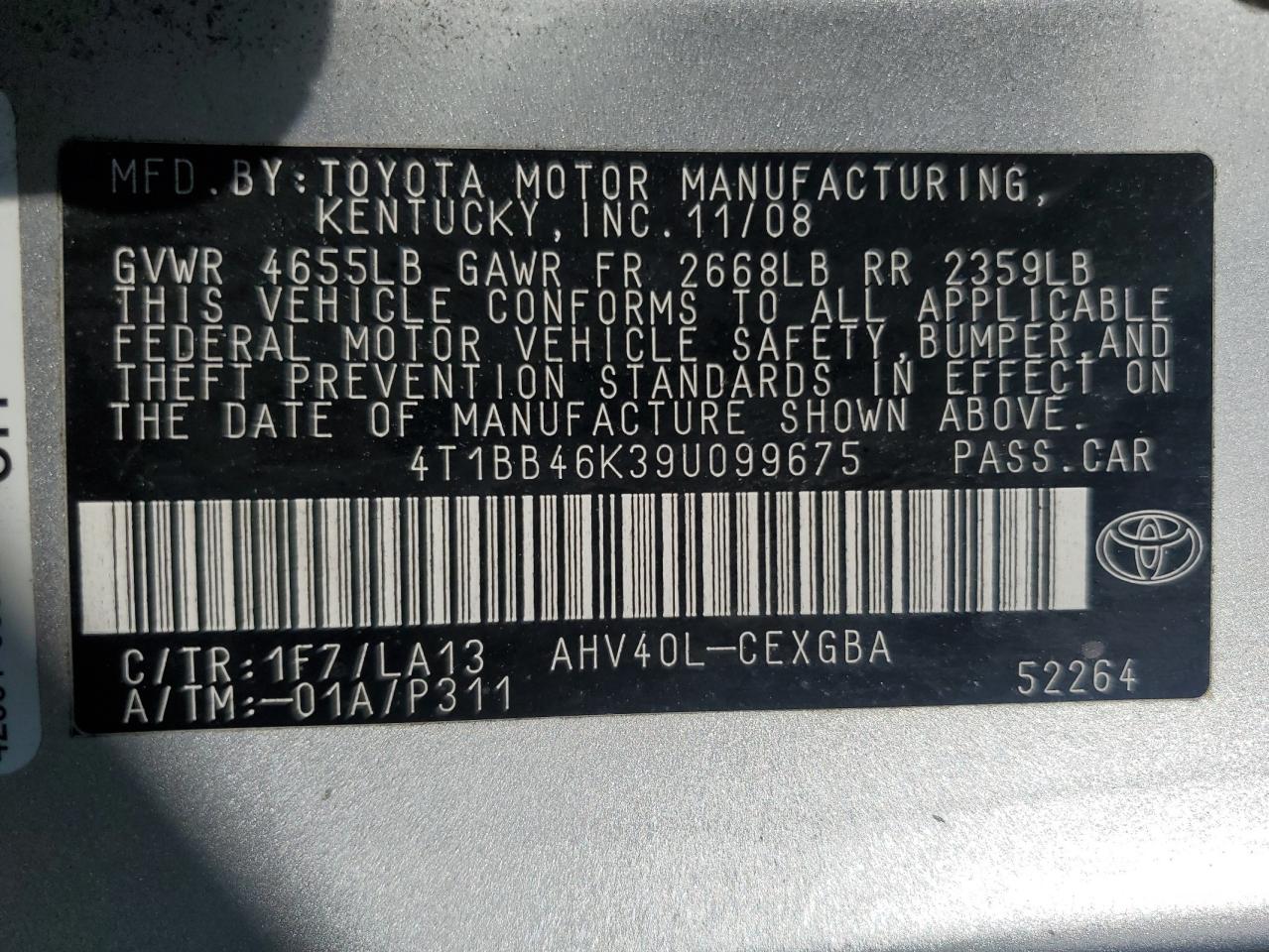 2009 Toyota Camry - Image 12