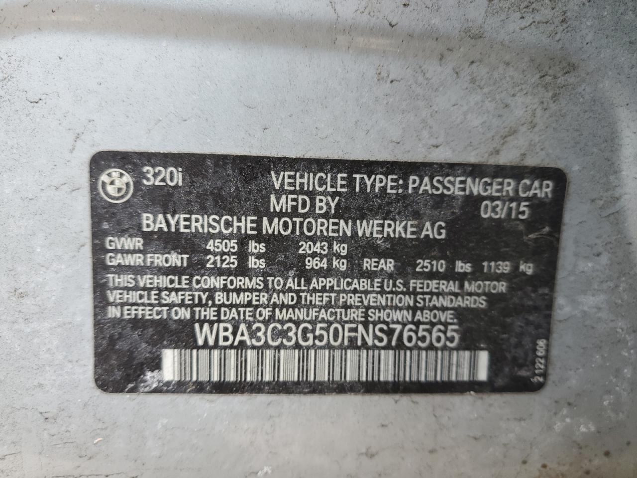 2015 BMW 3er - Image 12
