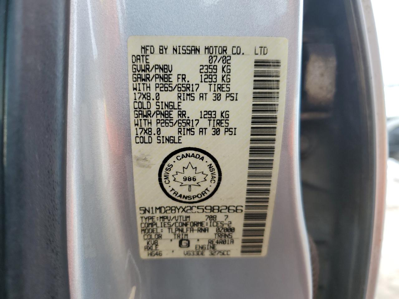 2002 Nissan XTerra - Image 12