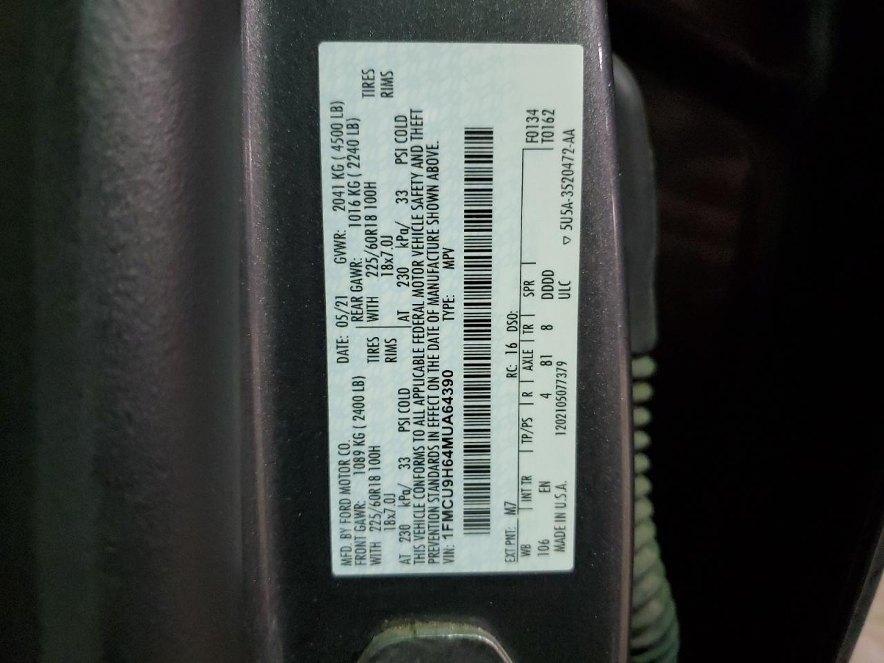 2021 Ford Escape - Image 13