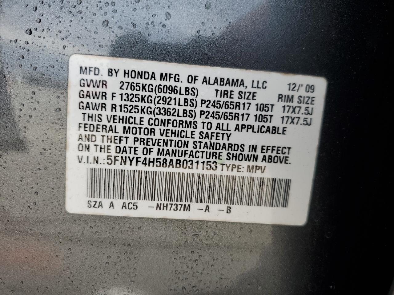 2010 Honda Pilot - Image 14
