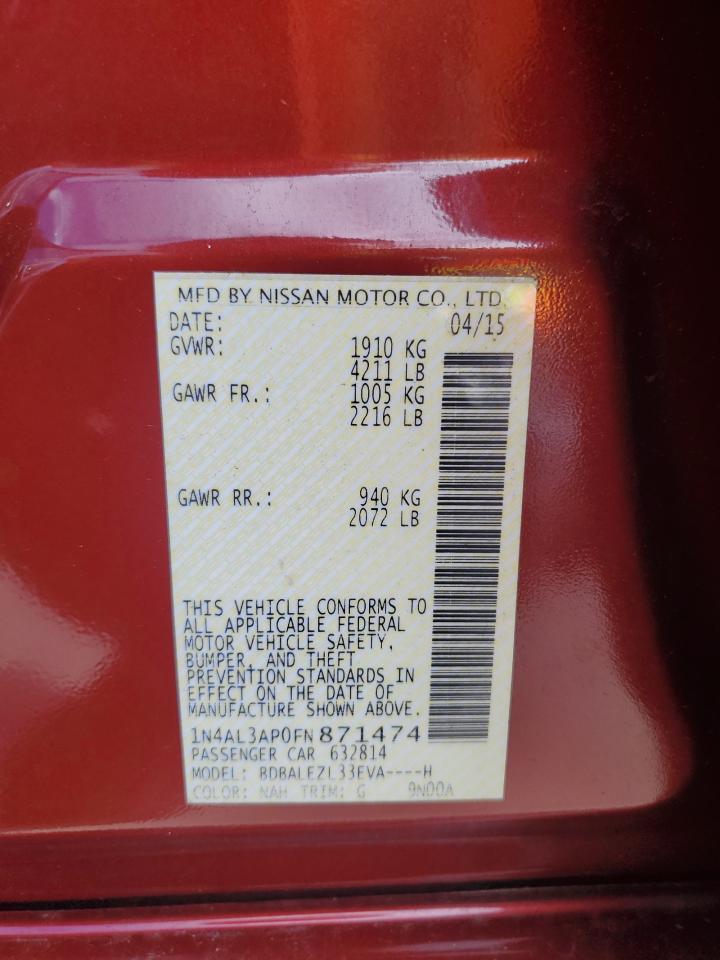 2015 Nissan Altima - Image 13