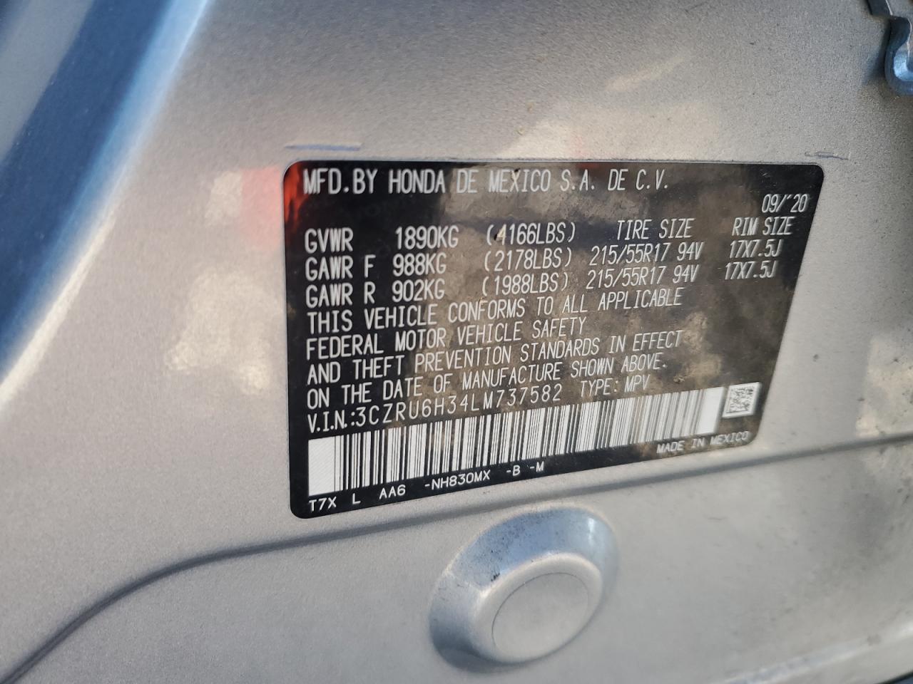 2020 Honda HR-V - Image 14
