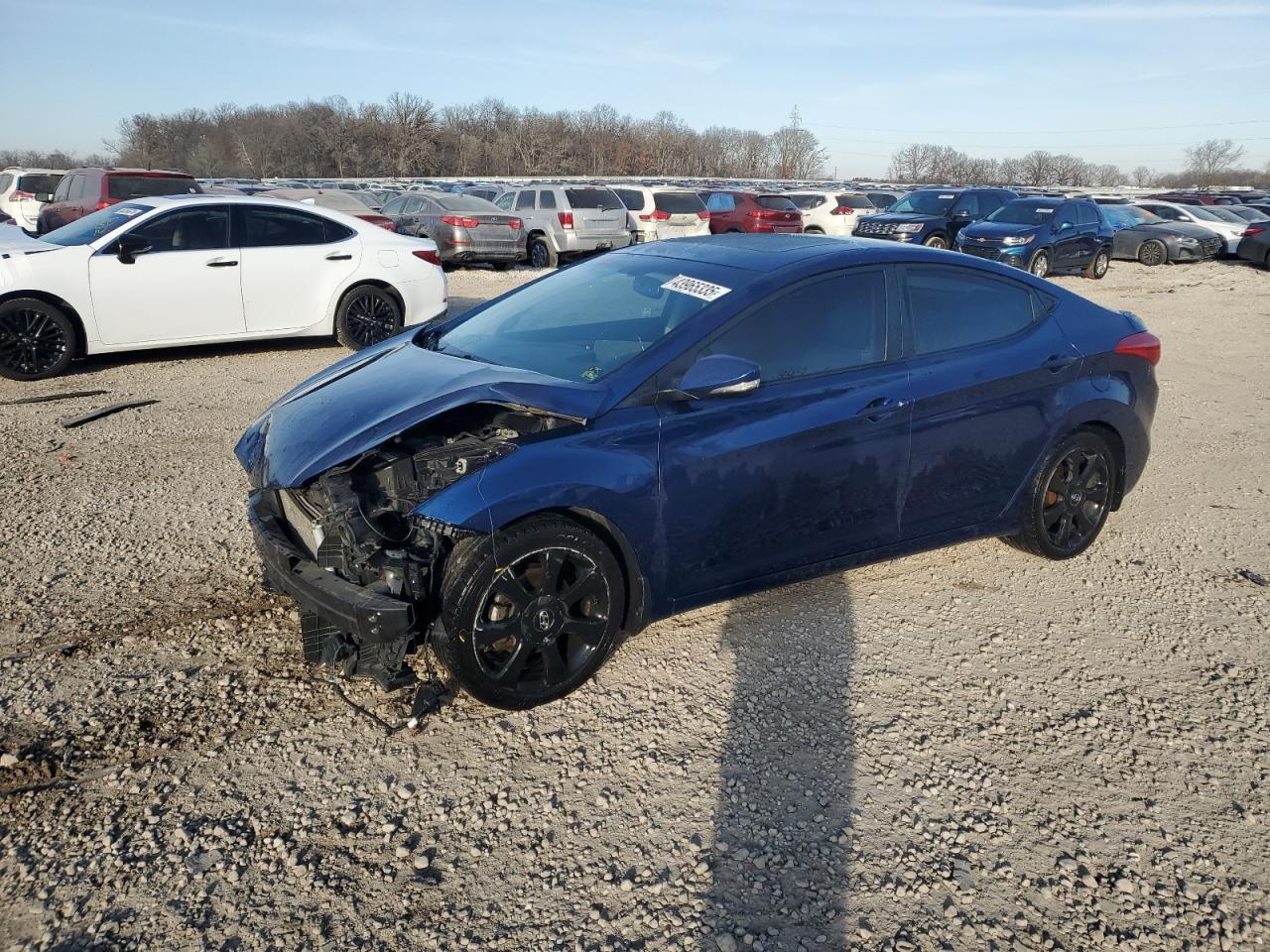 2013 Hyundai Elantra Gls للبيع في Franklin، WI - Front End
