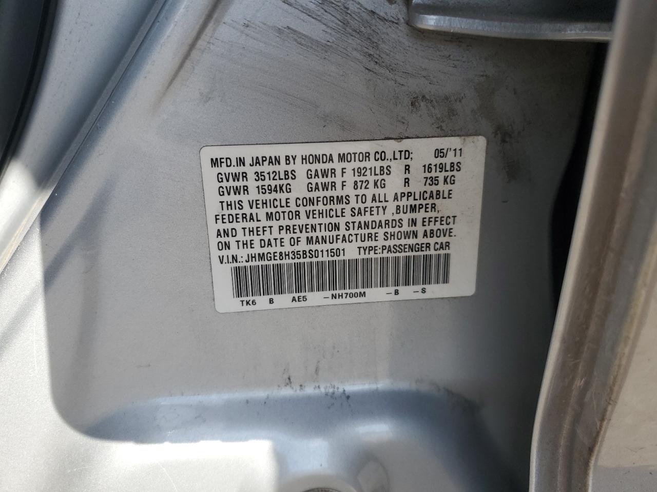 2011 Honda Fit - Image 14