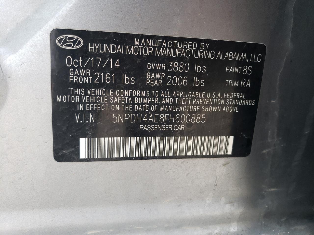 2015 Hyundai Elantra - Image 14
