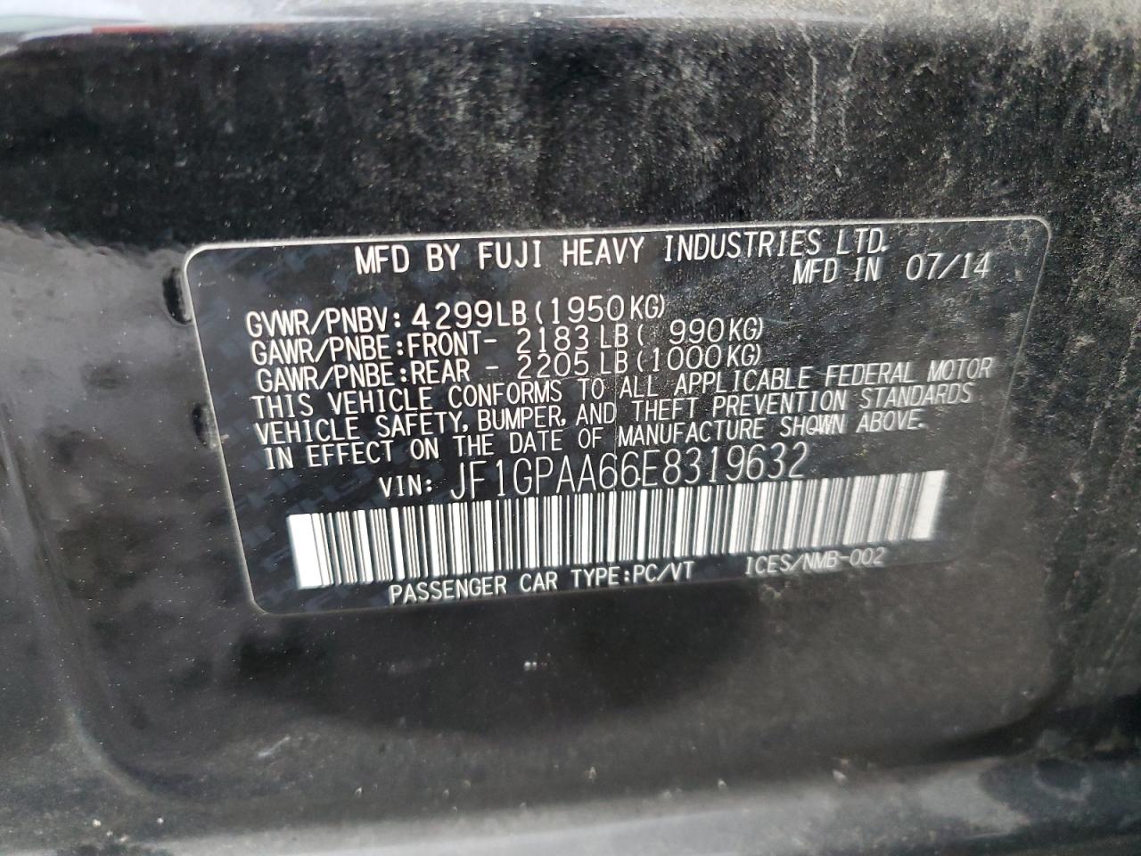 2014 Subaru Impreza - Image 14