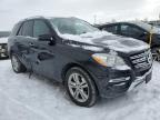 2014 Mercedes-Benz Ml 350 4Matic de vânzare în Leroy, NY - Side