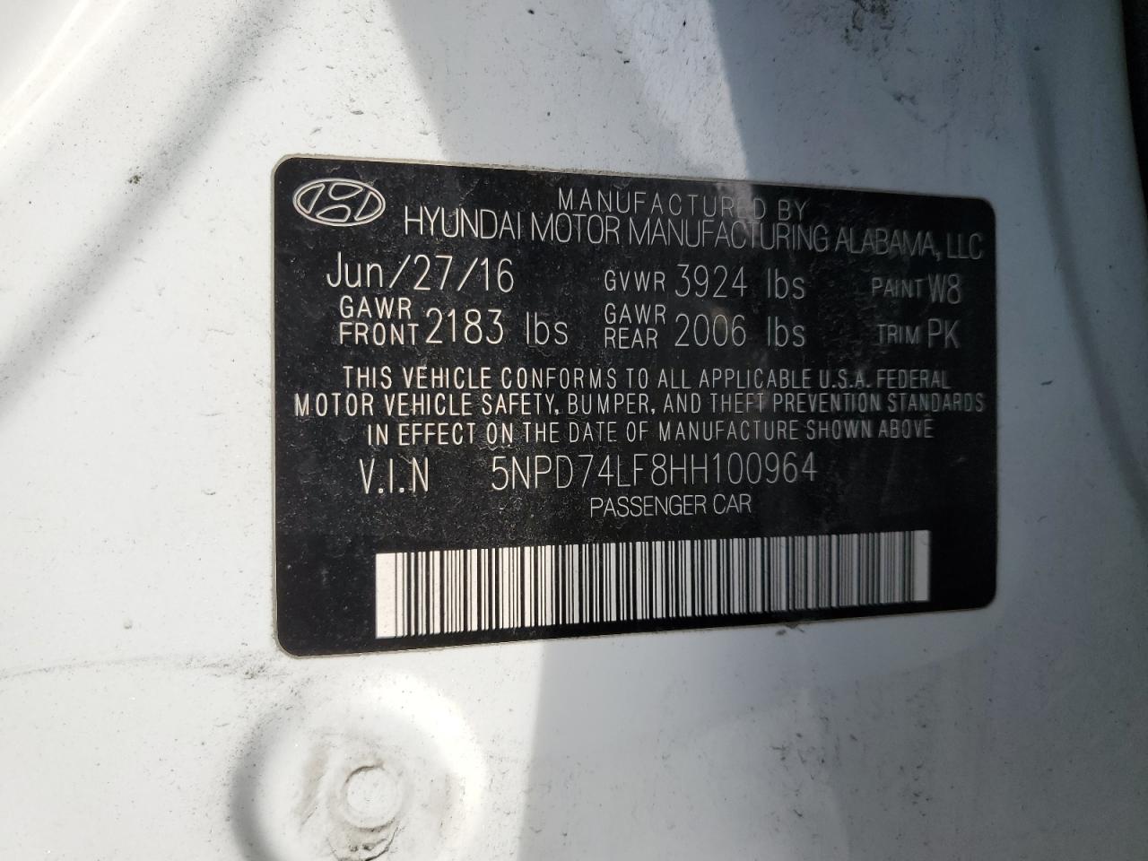 2017 Hyundai Elantra - Image 12