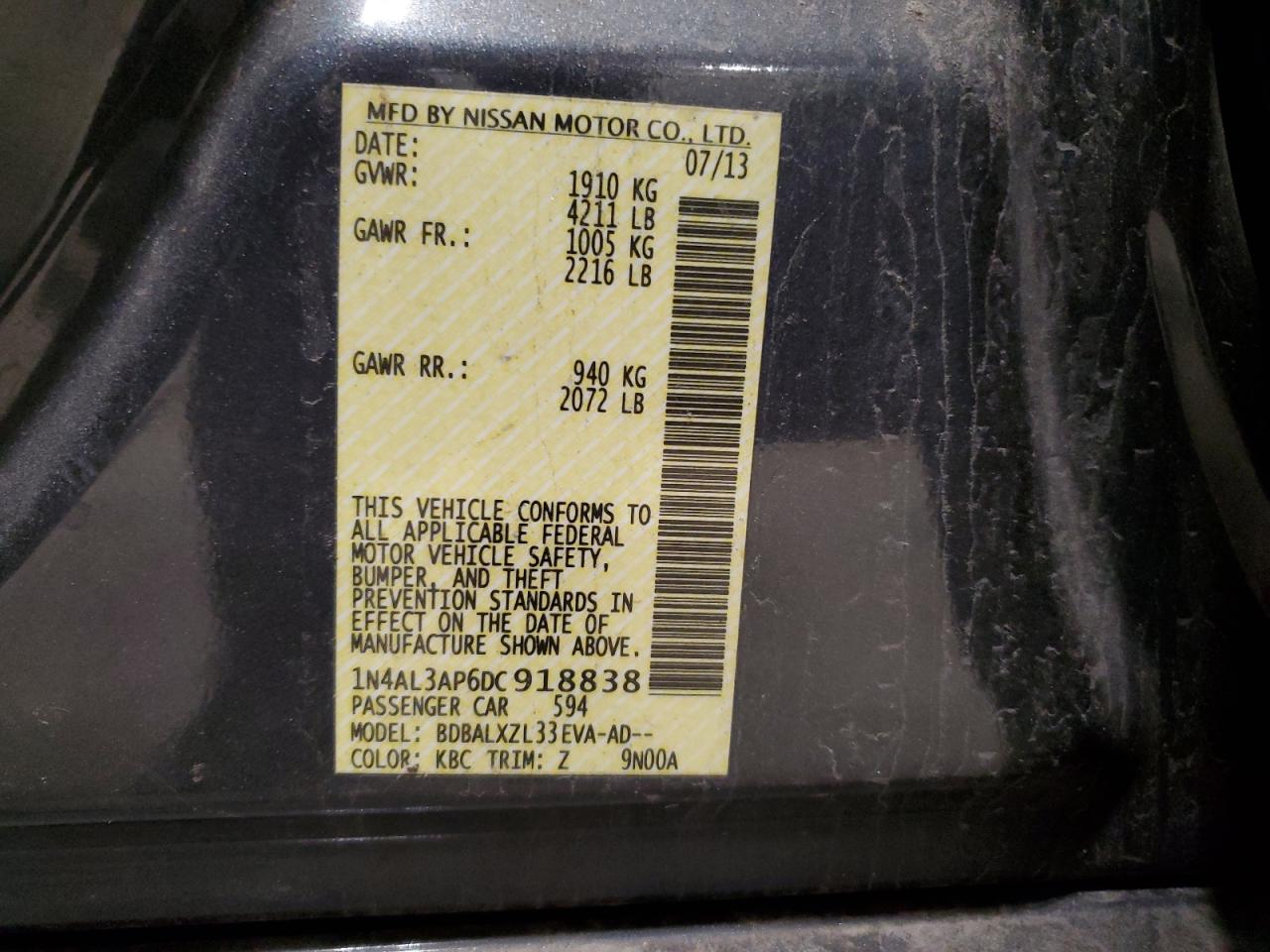 2013 Nissan Altima - Image 12