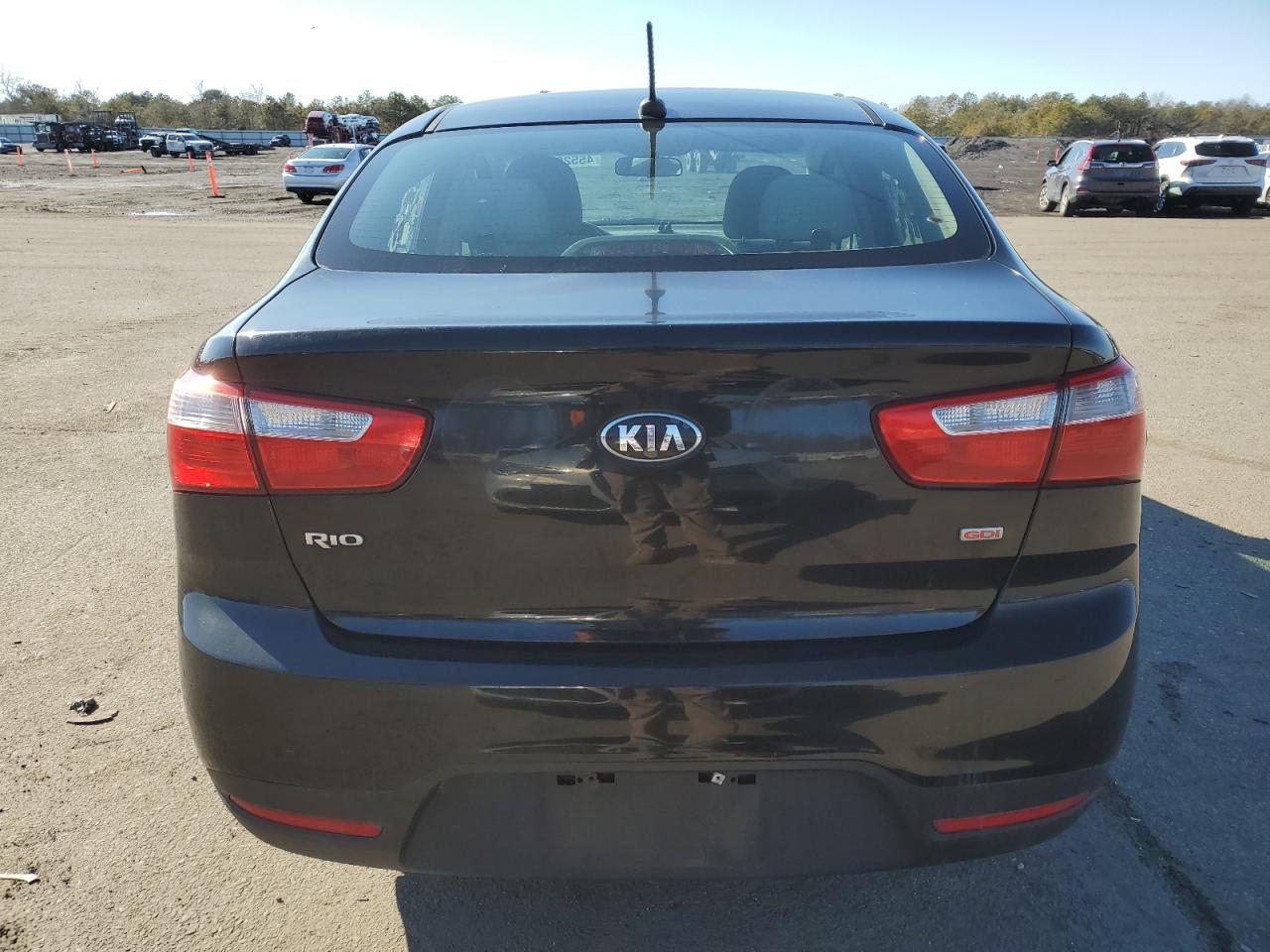 2014 Kia Rio Lx VIN: KNADM4A36E6370148 Lot: 45528585