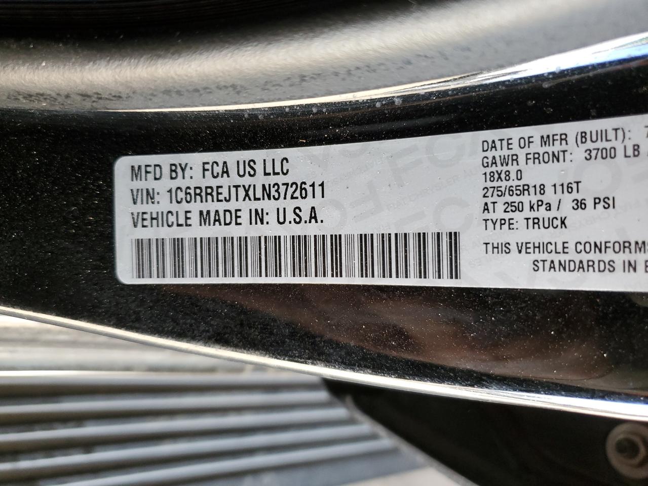 2020 RAM 1500 - Image 13