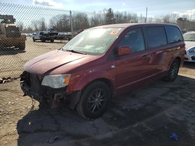 Minivans DODGE CARAVAN 2014 Maroon