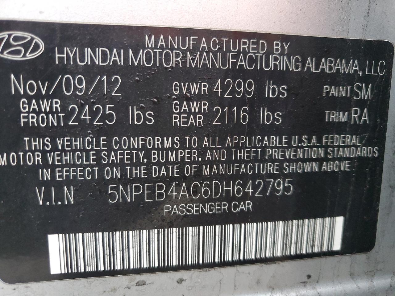 2013 Hyundai Sonata - Image 12