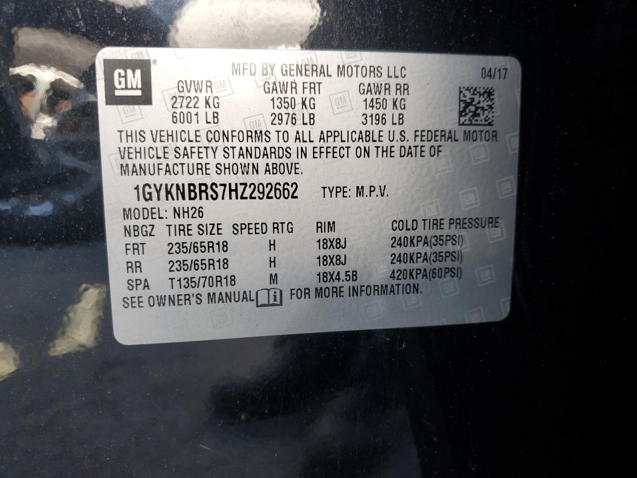 2017 Cadillac XT5 - Image 13