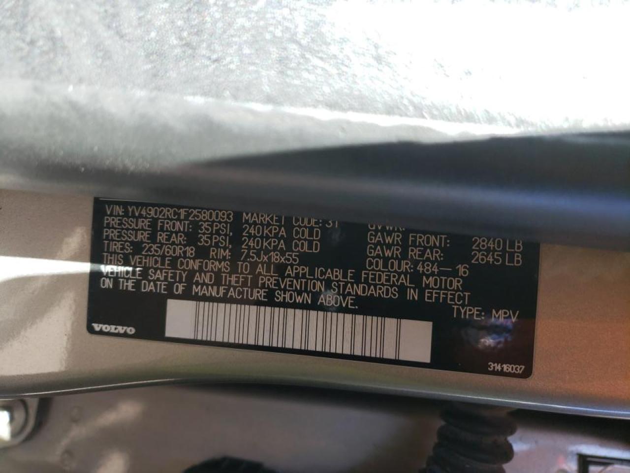 2015 Volvo XC60 - Image 15