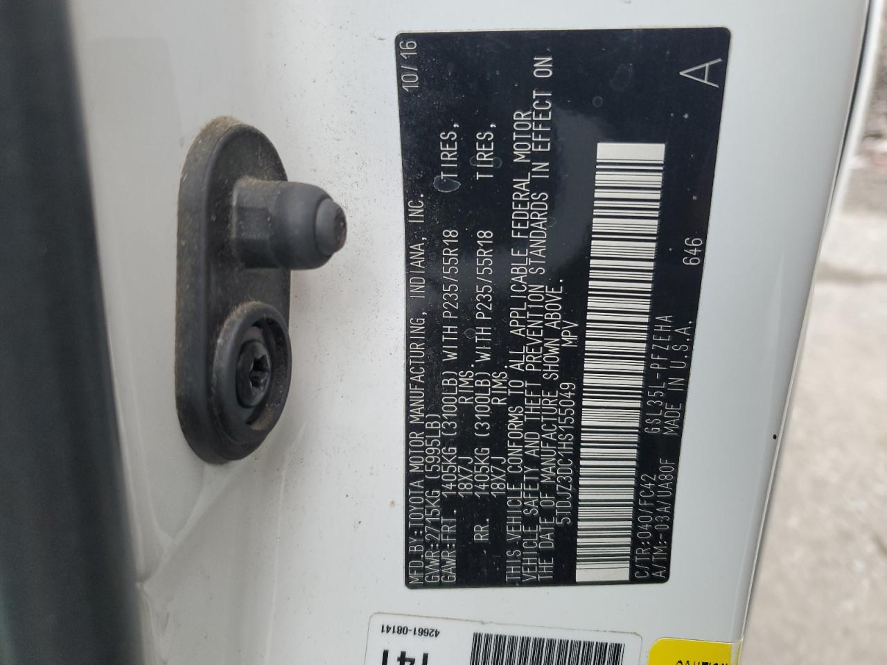 2017 Toyota Sienna - Image 13