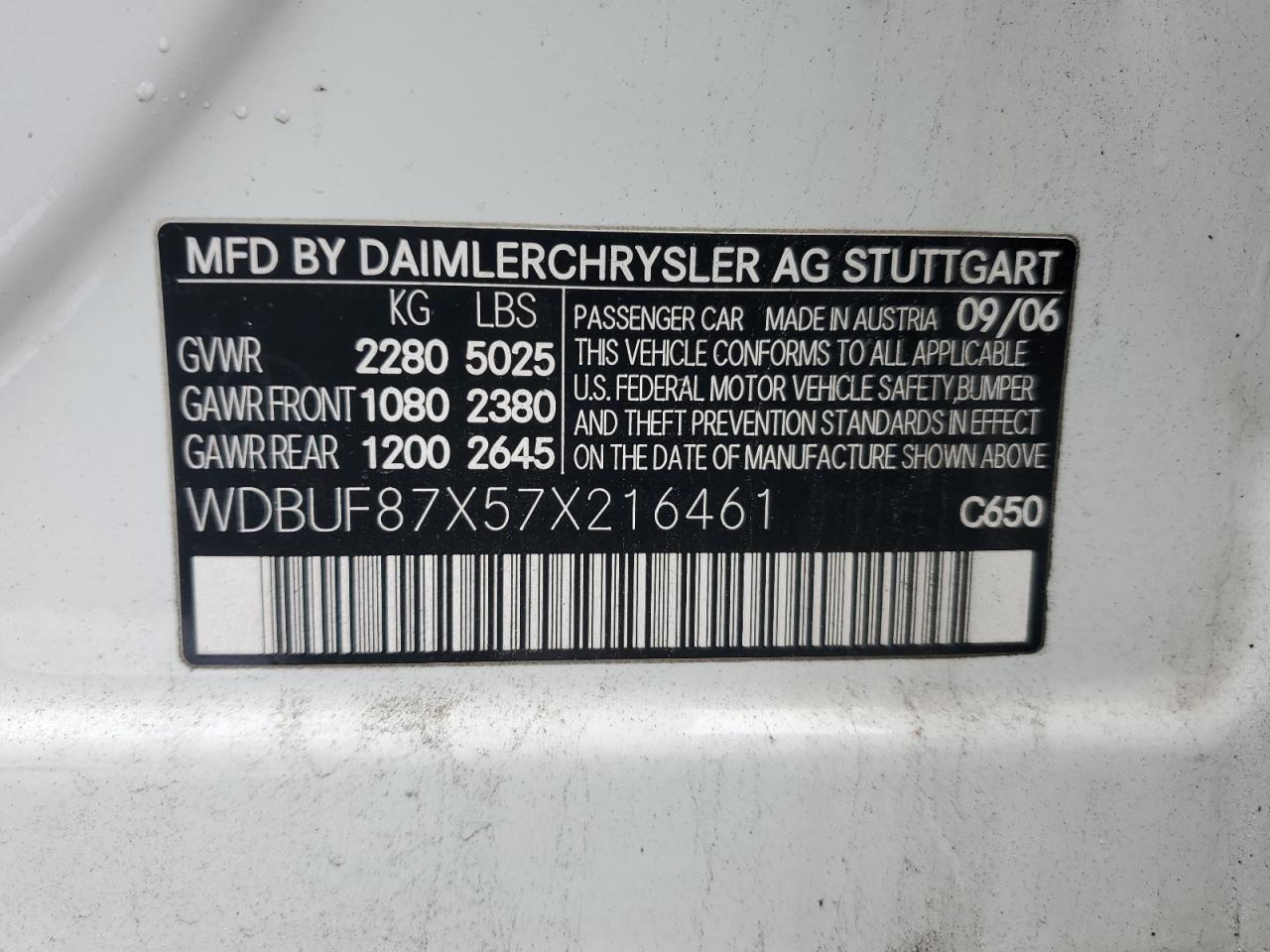 2007 Mercedes-Benz E-klasse - Image 12