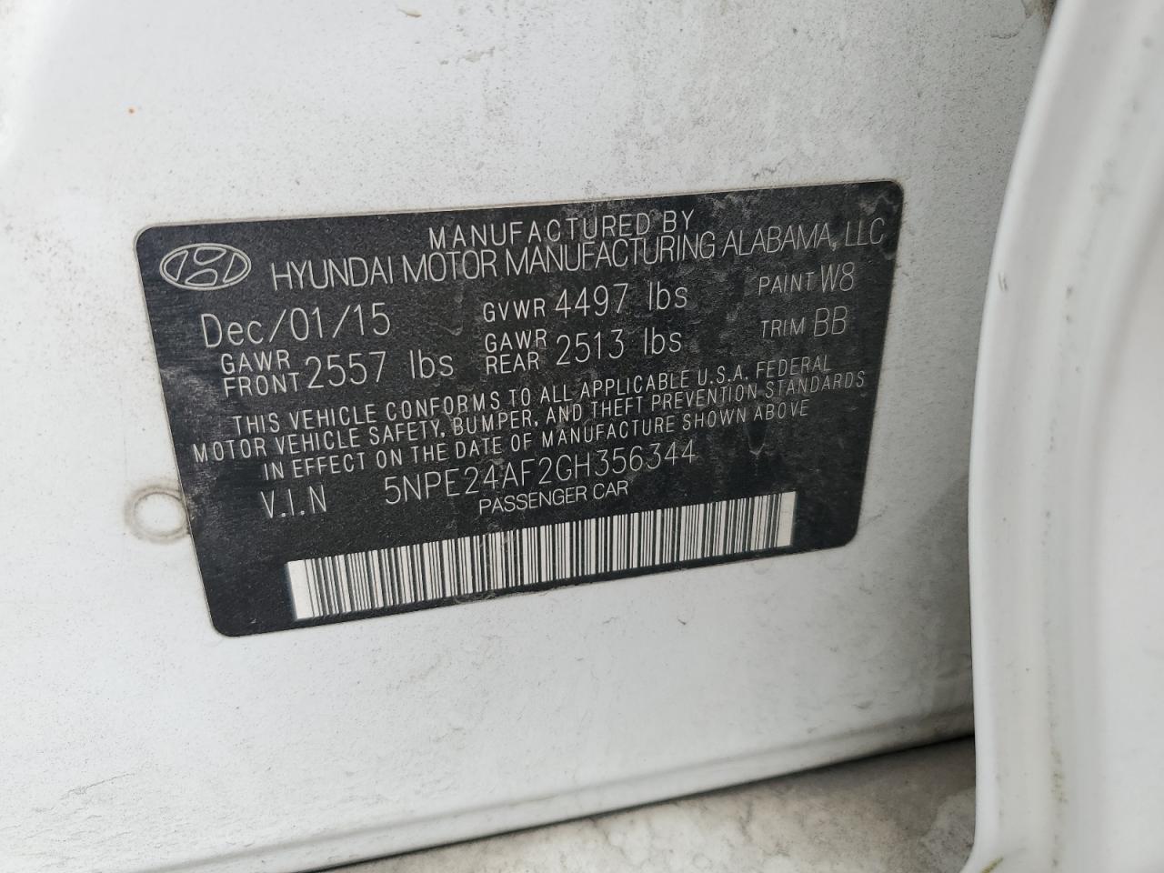 2016 Hyundai Sonata - Image 12