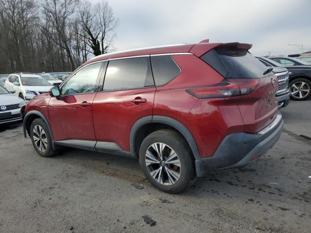  NISSAN ROGUE 2021 Czerwony