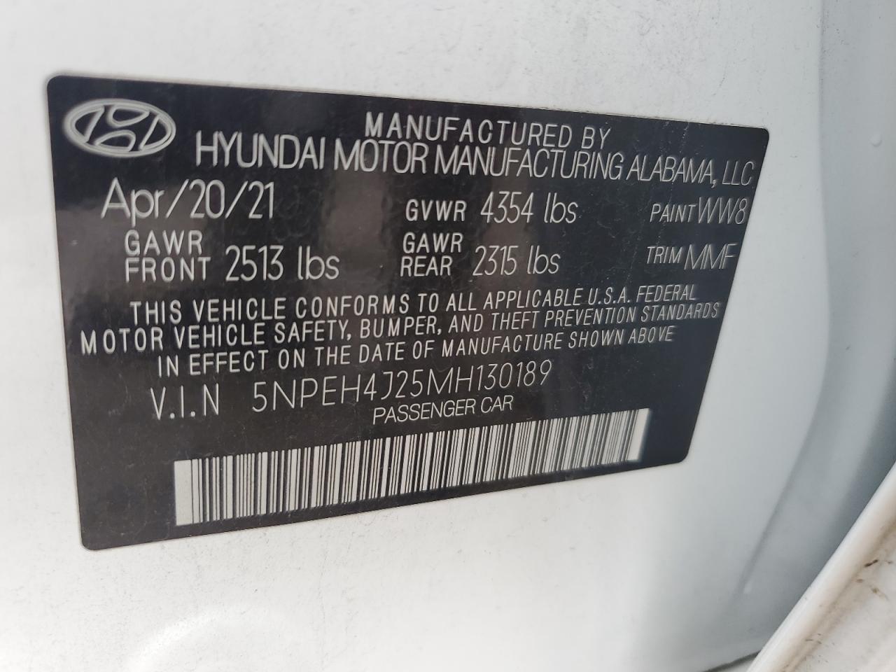 2021 Hyundai Sonata - Image 12