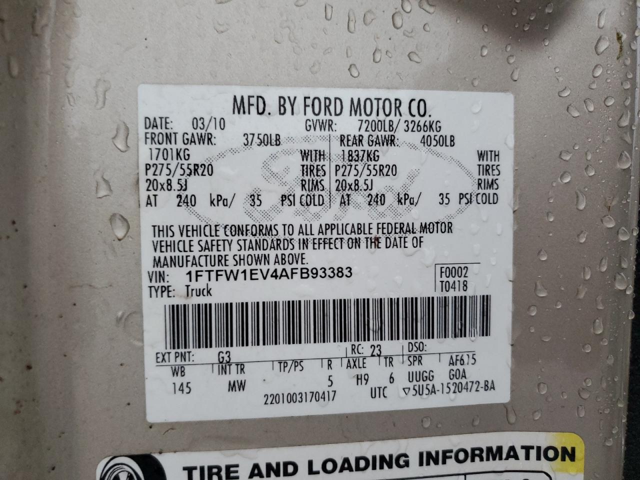 2010 Ford F-150 - Image 13
