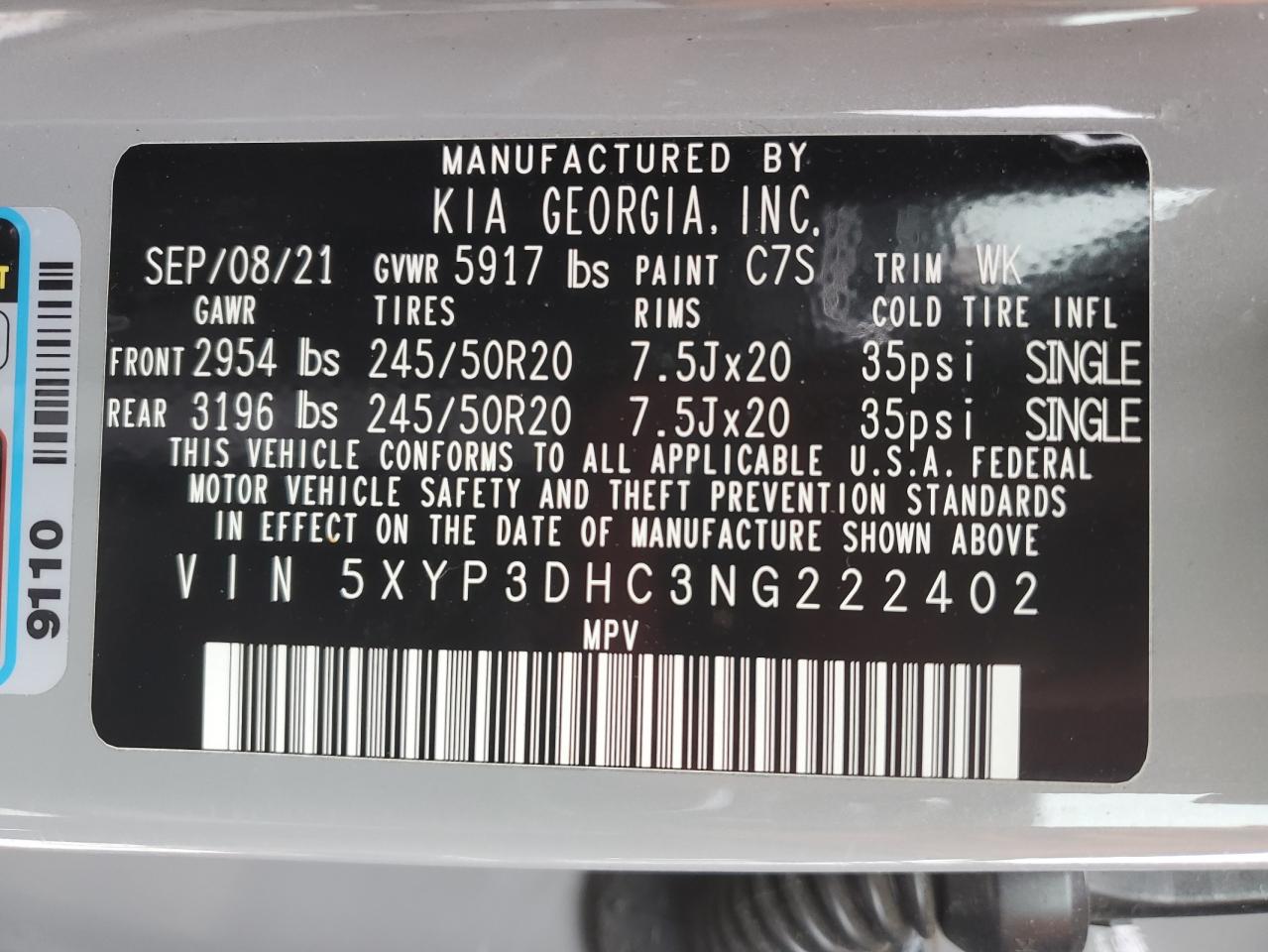 2022 Kia Telluride - Image 13