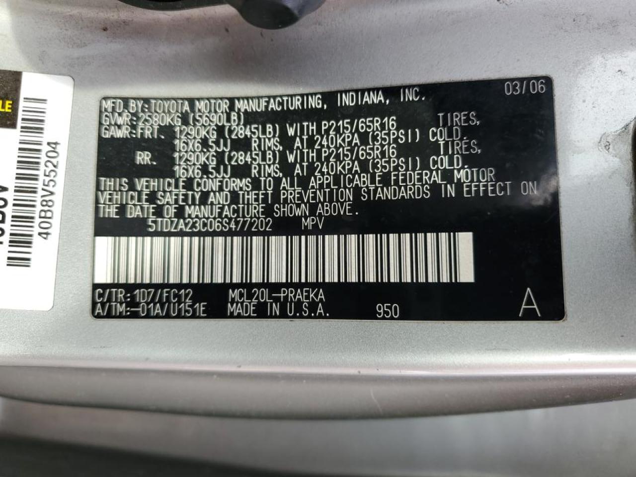 2006 Toyota Sienna - Image 13