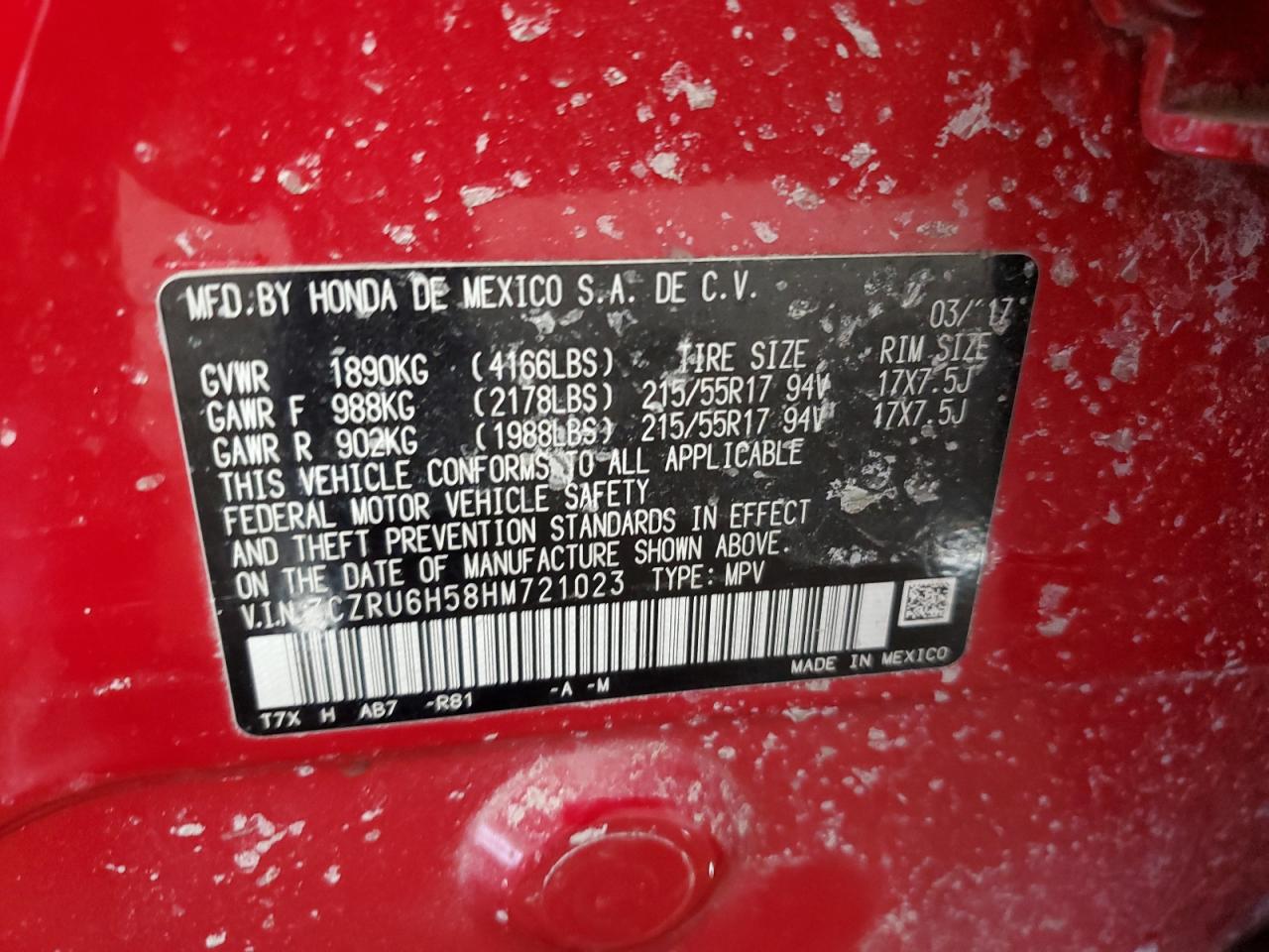 2017 Honda HR-V - Image 13