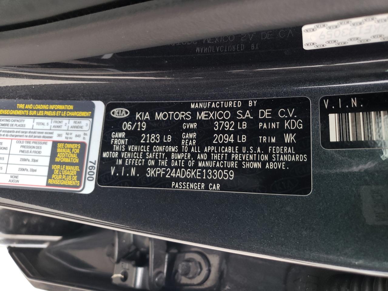 2019 Kia Forte - Image 12