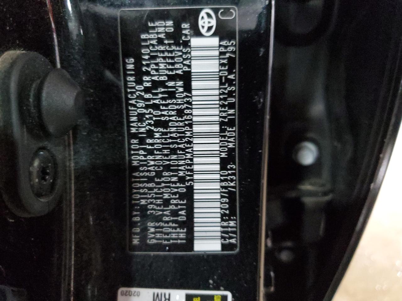 2021 Toyota Corolla - Image 12