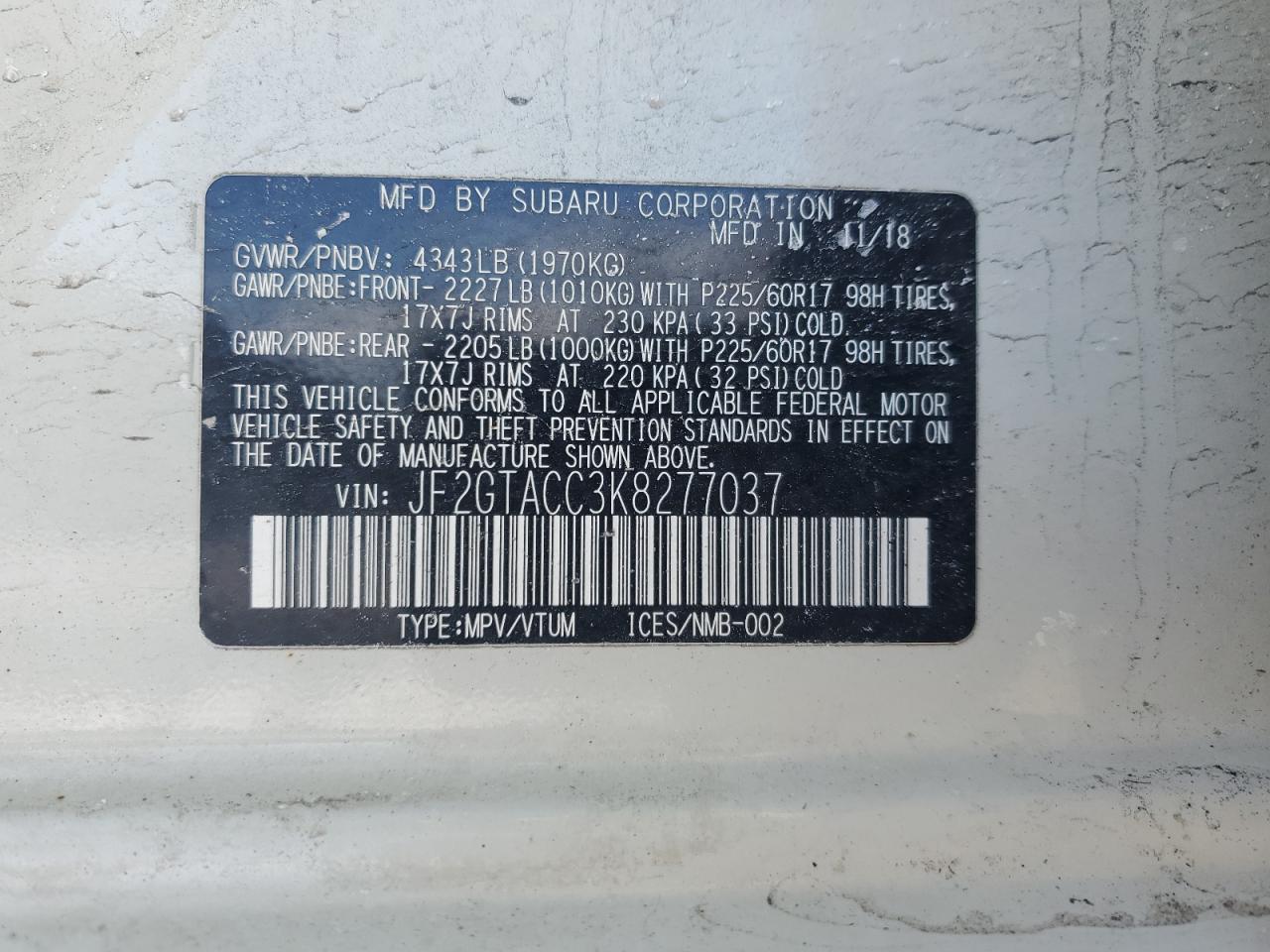 2019 Subaru XV - Image 15