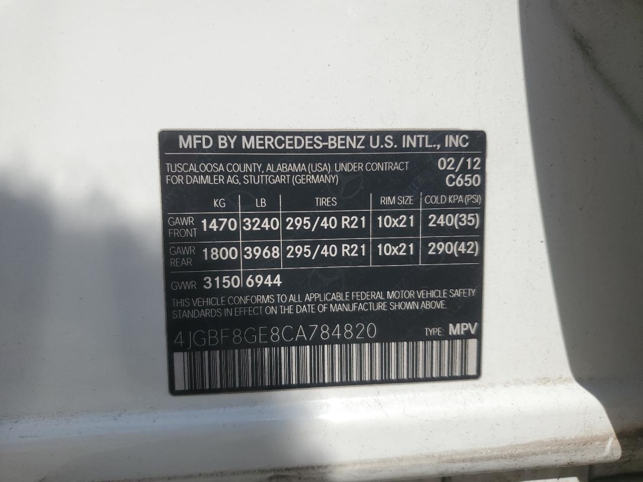 2012 Mercedes-Benz GL-klasse - Image 14