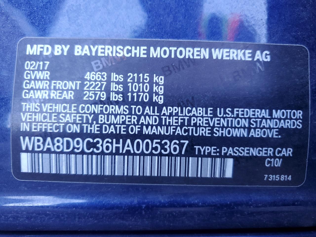 2017 BMW 3er - Image 12