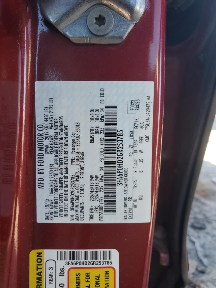 2016 Ford Fusion - Image 13