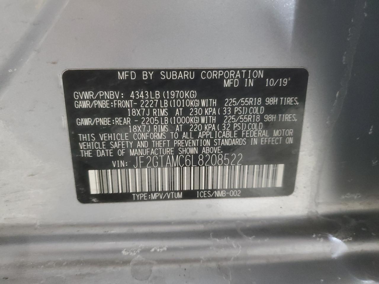 2020 Subaru XV - Image 16