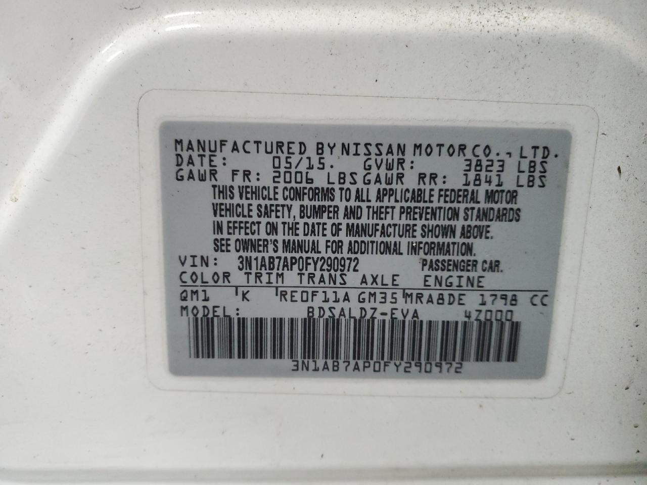 2015 Nissan Sentra - Image 14