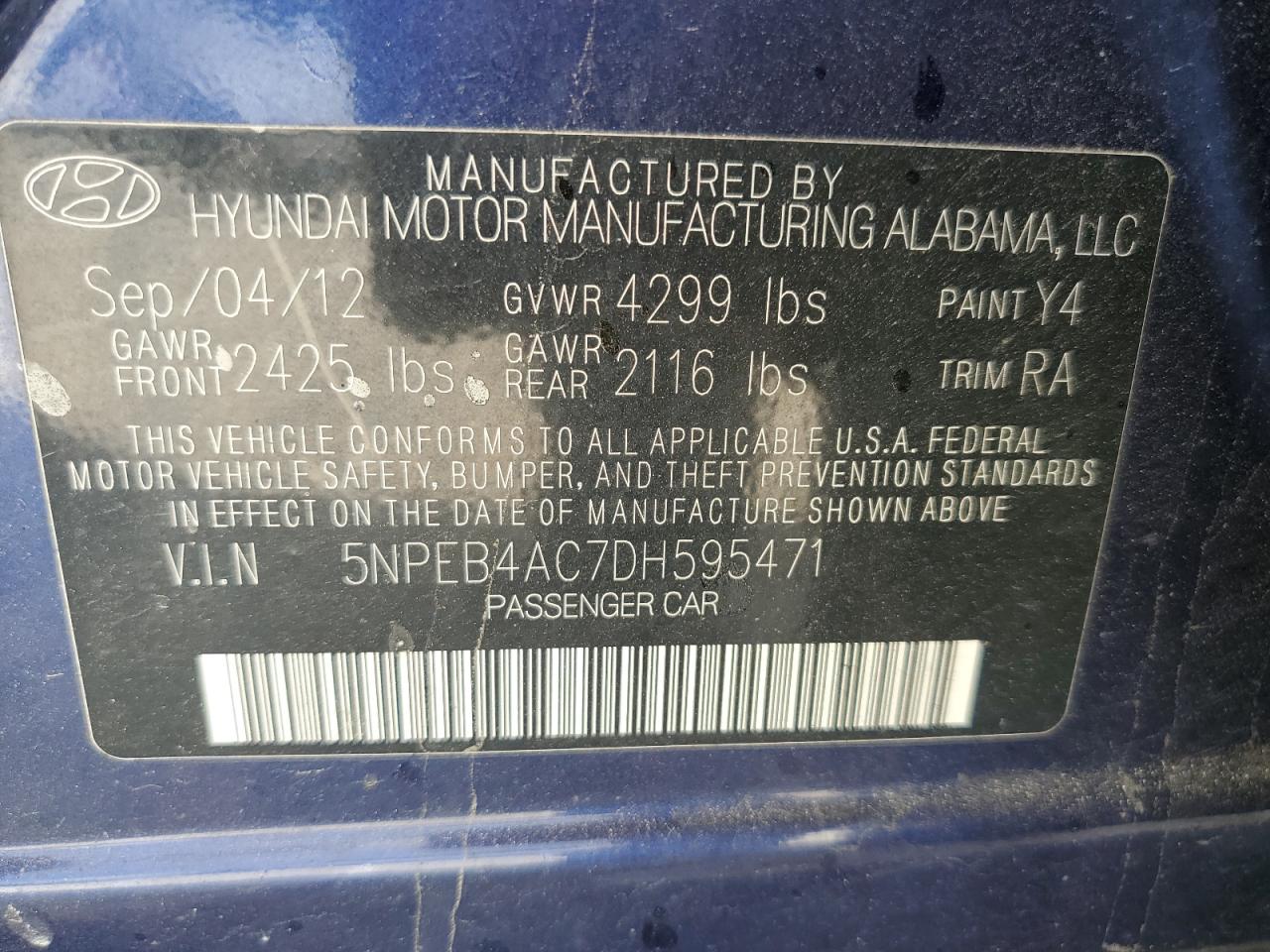2013 Hyundai Sonata - Image 12