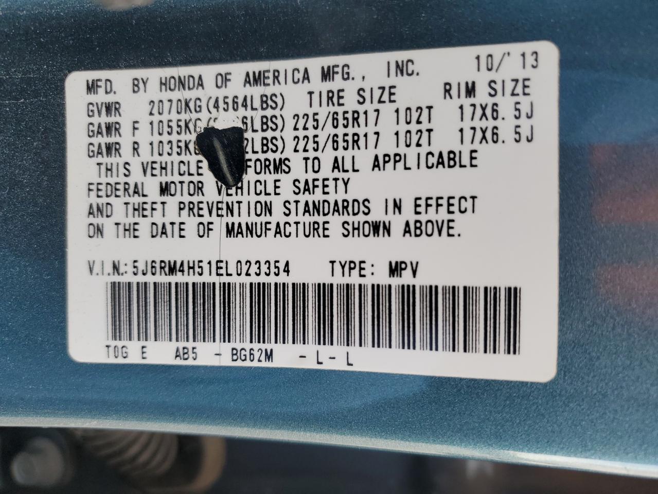2014 Honda CR-V - Image 16