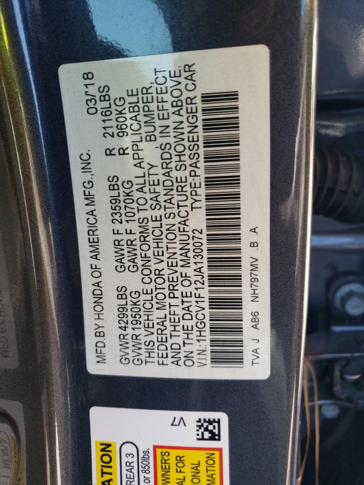 2018 Honda Accord - Image 12