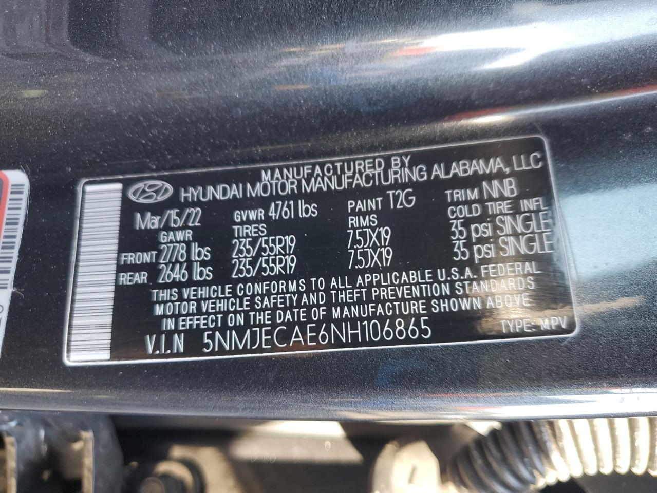 2022 Hyundai Tucson - Image 16