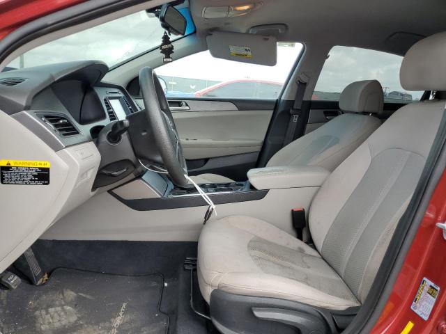 Sedans HYUNDAI SONATA 2016 Red
