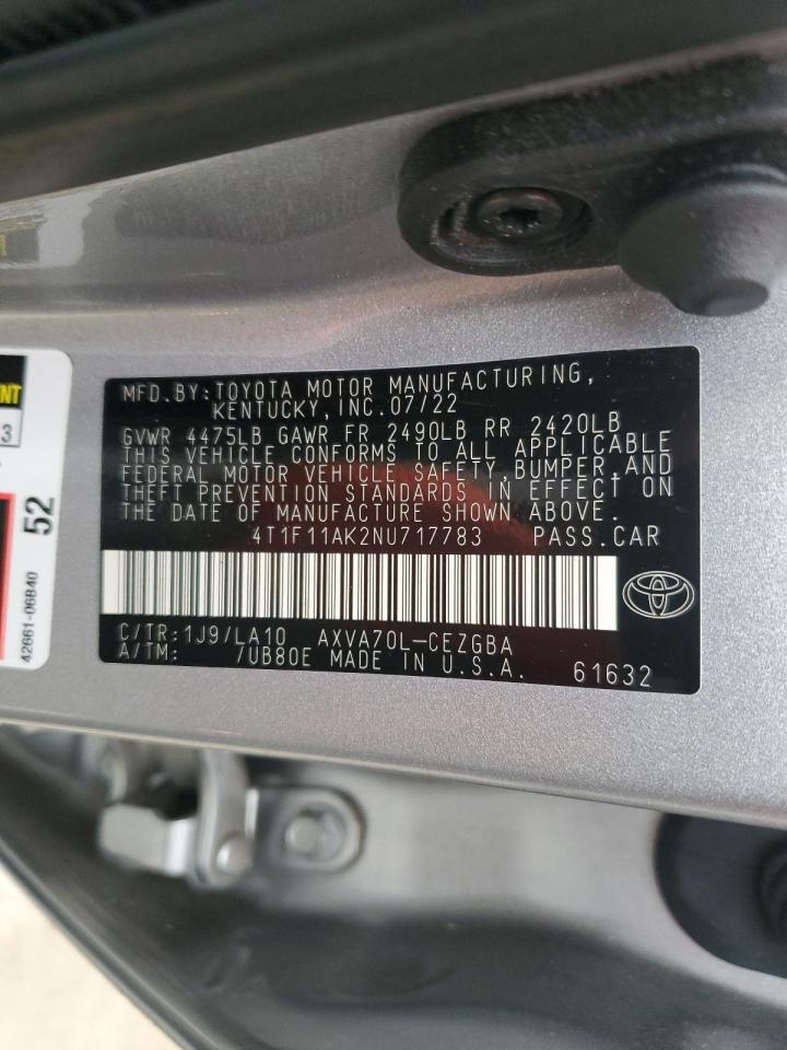2022 Toyota Camry - Image 12