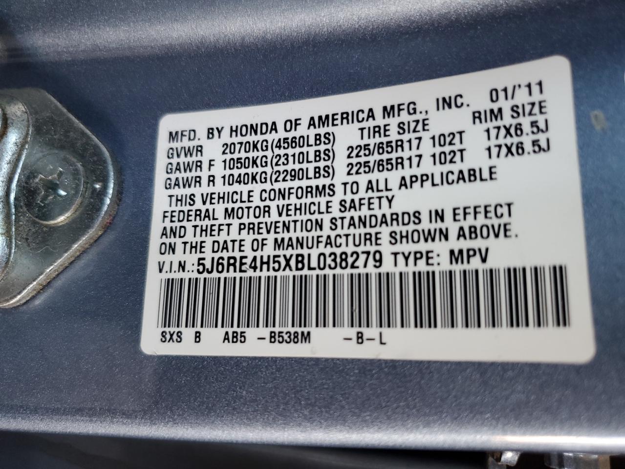 2011 Honda CR-V - Image 14
