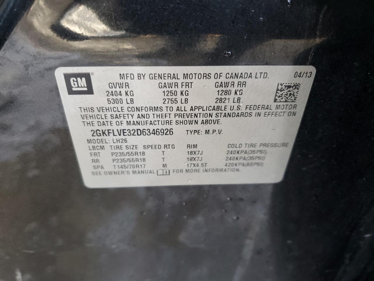 2013 GMC Terrain - Image 13