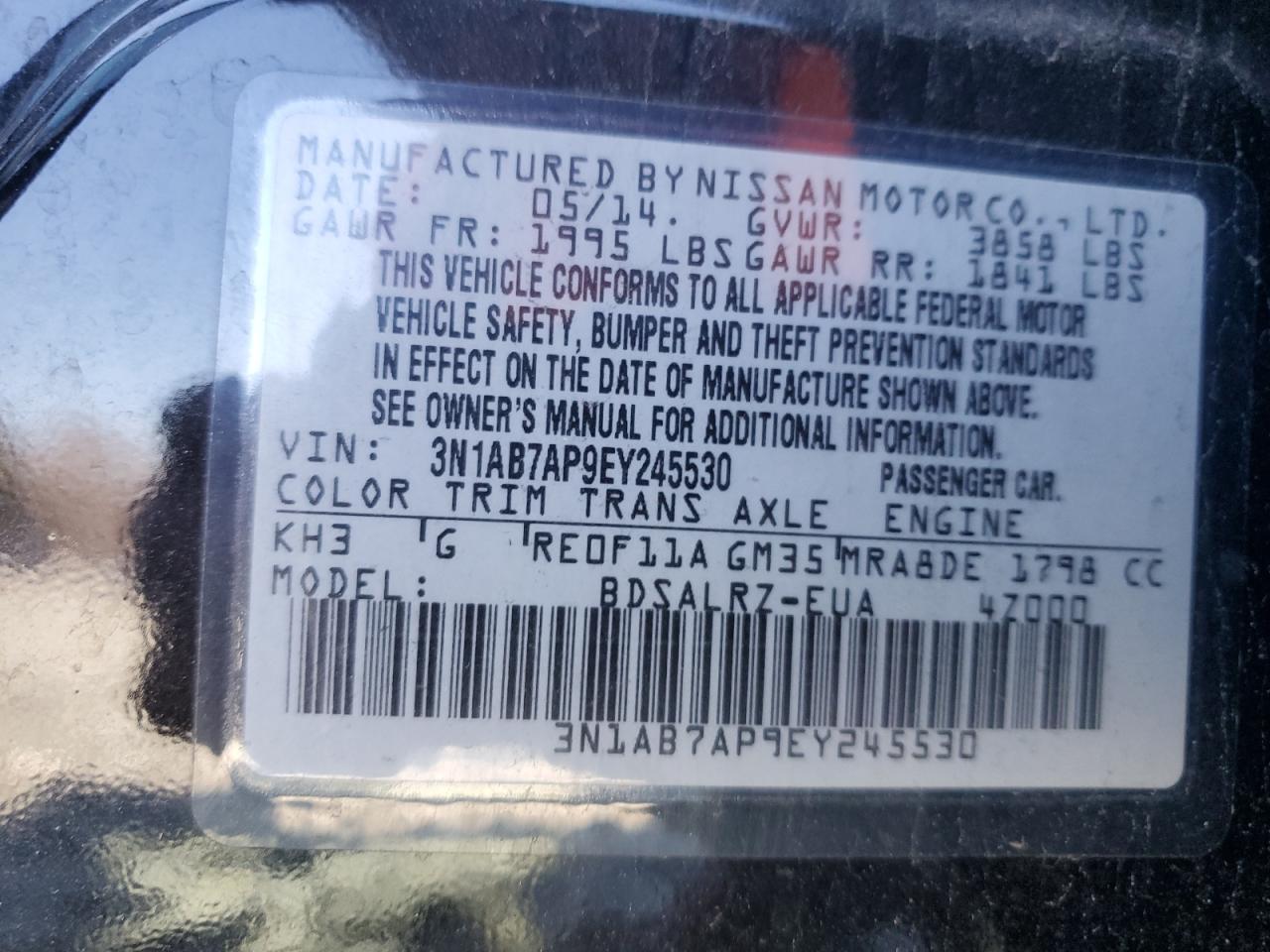 2014 Nissan Sentra - Image 14