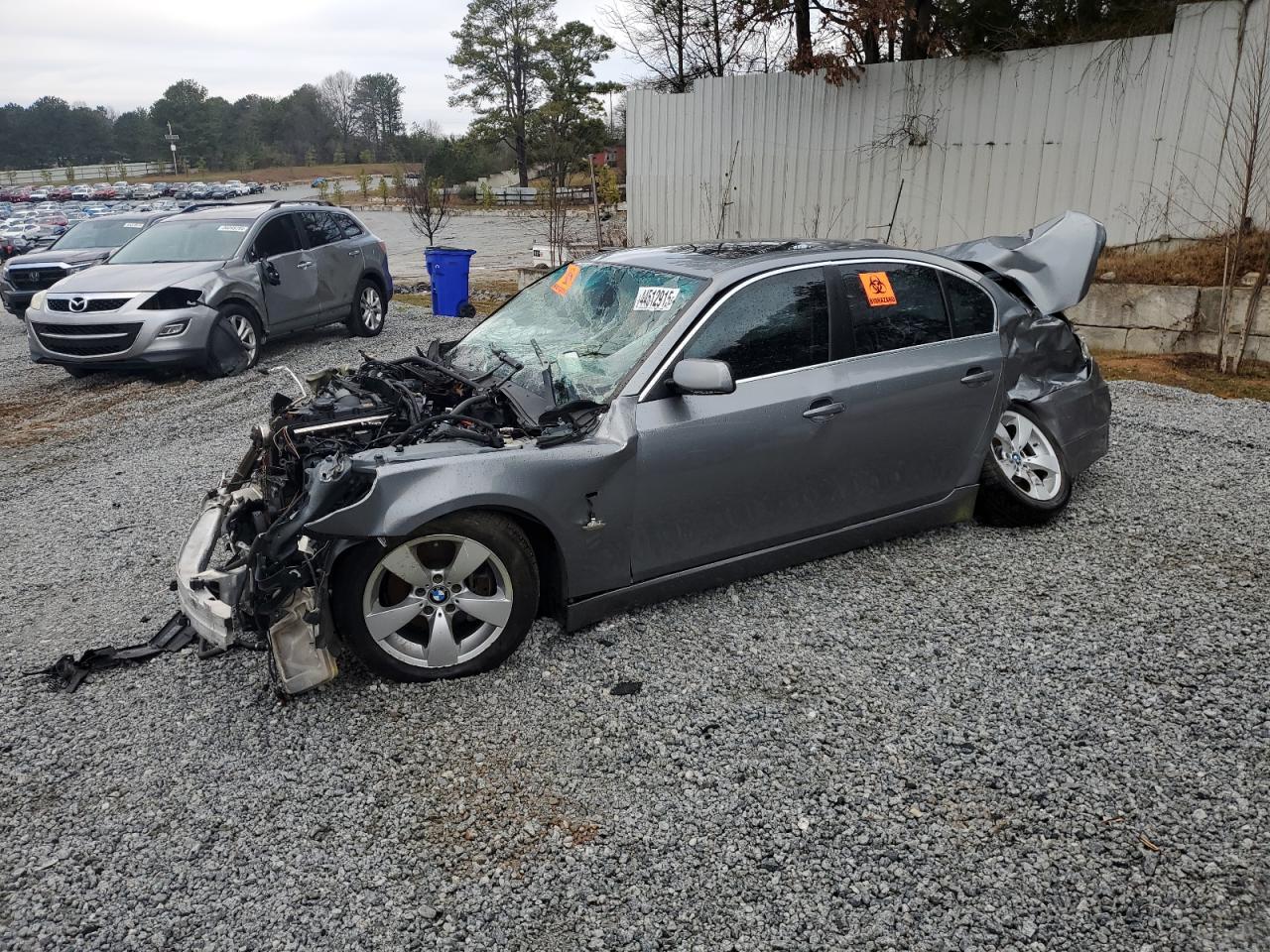 2008 Bmw 528 I იყიდება Fairburn-ში, GA - Biohazard/Chemical