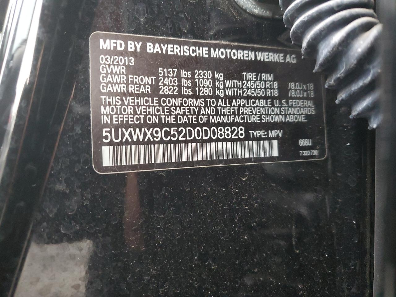 2013 BMW X3 - Image 13