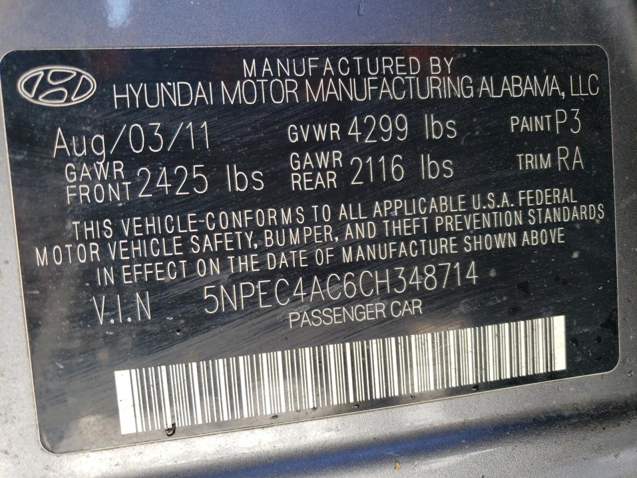 2012 Hyundai Sonata - Image 12