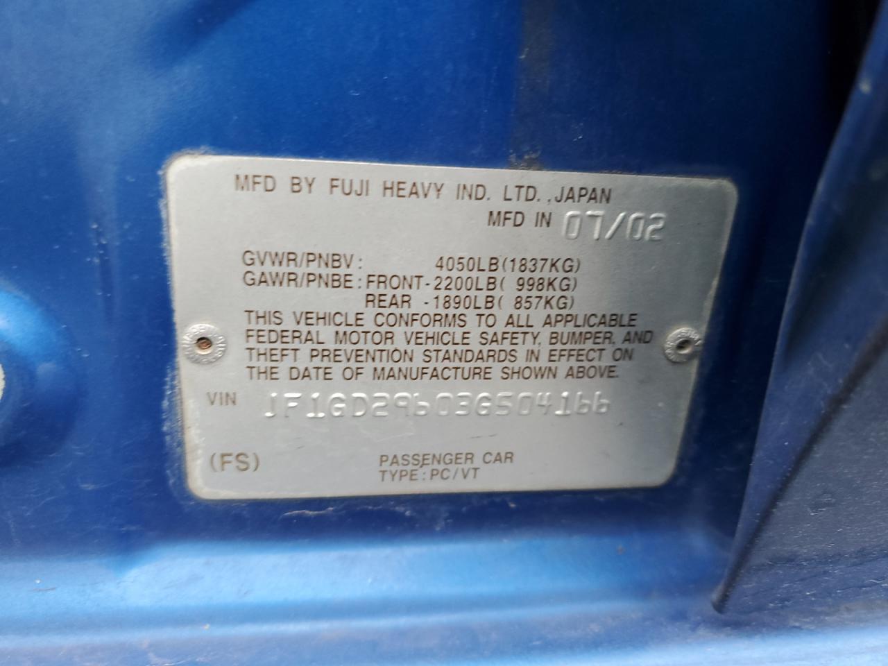 2003 Subaru WRX - Image 12